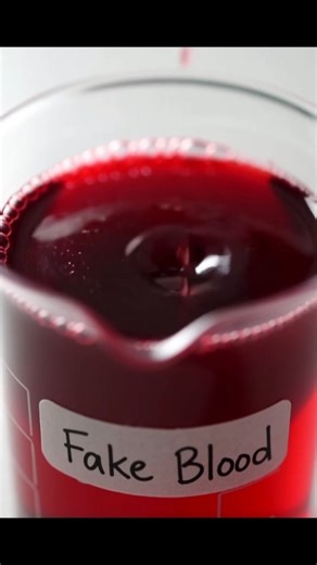 How to Make Fake Blood | Fe³⁺ Detection Lab Test #science #chemistry #detection