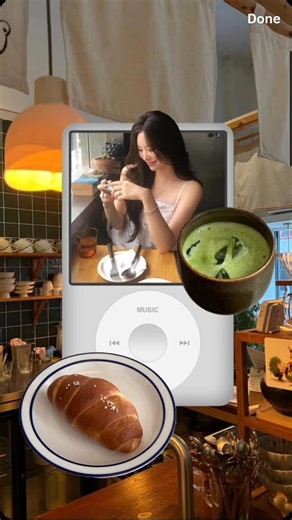 moonsolstice designs | cute ig story idea : ipod stickers! 📱🍵 perfect for your next cafe dump! #igstoryideas #ipod #tutorial #cafedump I do not own the... | Instagram