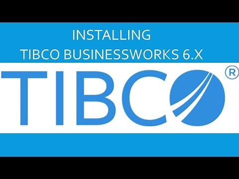 Installing Tibco BusinessWorks 6