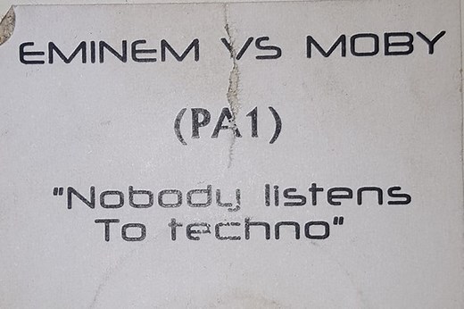 Eminem  Vs Moby - Nobody Listens To Techno