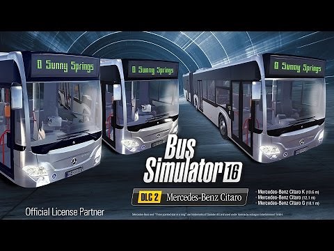 Bus-Simulator 16: Mercedes-Benz Citaro DLC - Release trailer (EN)