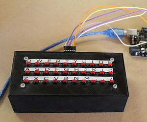 Shift Register Keyboard for Arduino