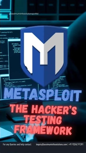 Metasploit – The Hacker’s Testing Framework #metasploit #ethicalhacking #kalilinux