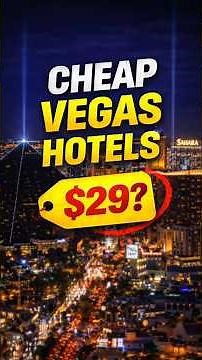 Vegas Hotels That Are WAY Cheaper Than You Think... 👀