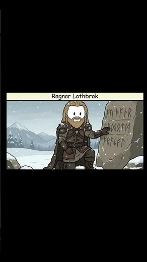 The legend of Ragnar Lothbrok! ⚔️ #history
