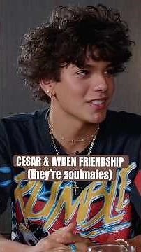 CESAR & AYDEN FRIENDSHIP (they’re soulmates) #cesarmendoza #shewantayden #friendship #bromance