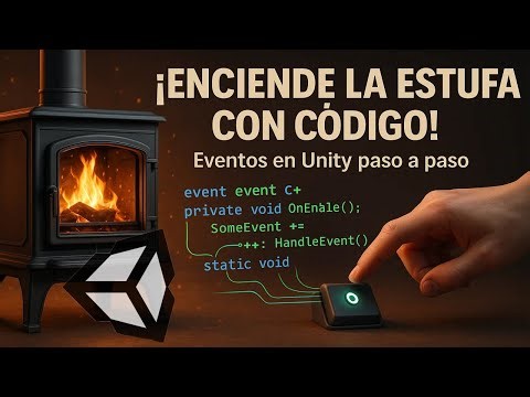 Unity Event - Como reulizar códigos para simular prender una estufa Parte 1