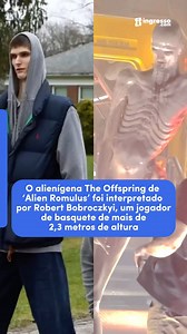 1.1M views · 13K reactions | Sabia dessa?  ‘Alien: Romulus’ segue em cartaz nos cinemas, e os ingressos estão disponíveis no meu site ou app ️ : @iamfedealvarez / MaxPreps via YouTube #ingressocom #alien #romulus #theoffspring #robertbobroczkyi #bts #behindthescenes #makingof | Ingresso.com | Facebook