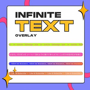 Streamelements - Marquee Overlay - Etsy