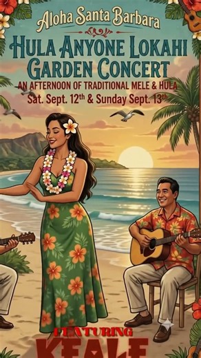 LIVE HAWAIIAN MUSIC - Hula Anyone 2026 Lokahi #concert #music #hawaiianmusic #santabarbara