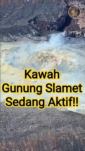 The Fierce Face of Slamet Crater: Between Phreatic and Magmatic #mountslamet #slametcrater #centr...