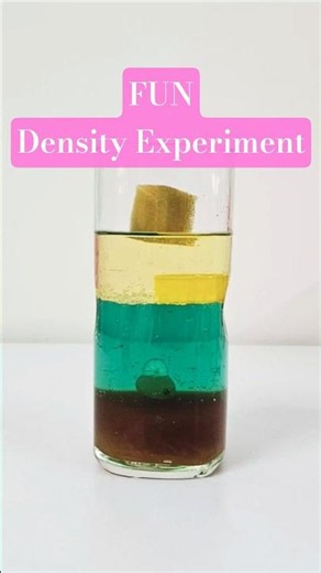 Teach density concept to kids with this easy fun experiment #craftchutney2 #science #experiment