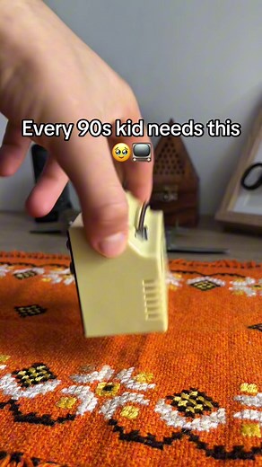 Perfect Gift for Nostalgic 90s Kids: Retro Mini TV