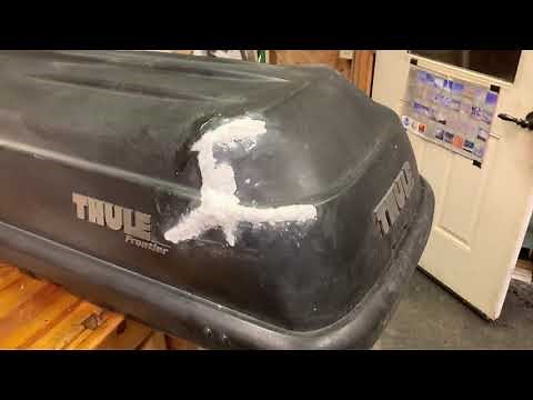 How to fix broken / cracked Thule or Yakima Rocketbox / Roofbox
