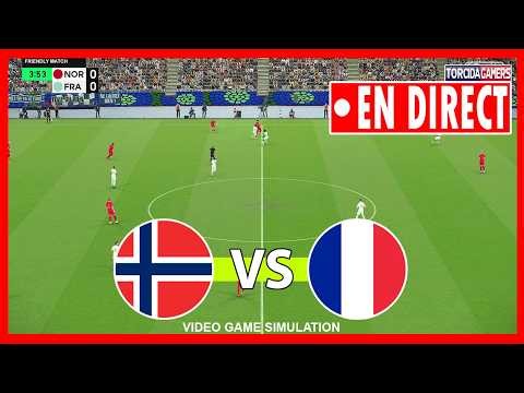 Norvège vs France | Coupe du Monde 2026 | eFootball PES 2021 Simulation