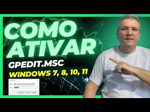 Como INSTALAR / ATIVAR o Gpedit.MSC no Windows 8,10 e 11 Passo a Passo