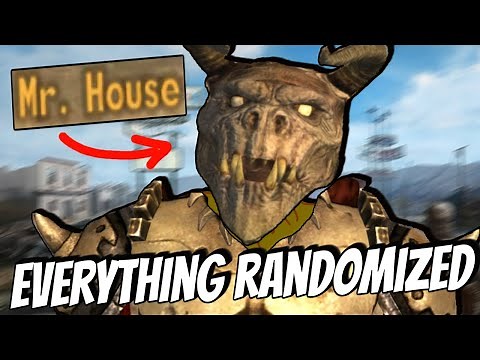 Fallout New Vegas But Everything Is RANDOMIZED