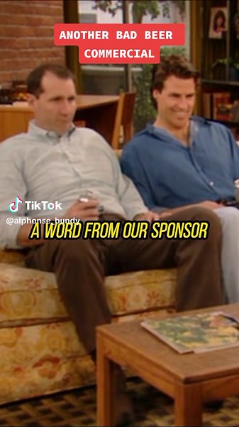 Married with children predicting the future we are now living in. Beer commercials 🤣🤣🤣 #albundy #marriedwithchildren #sitcom #80s #90s #beer #beercommercial