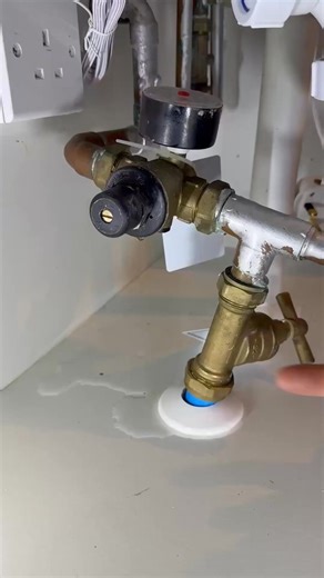 Installing a new pressure valve! #howto #asmr #diy #tools #shorts #subscribe #foryou | Mmplumber Tips