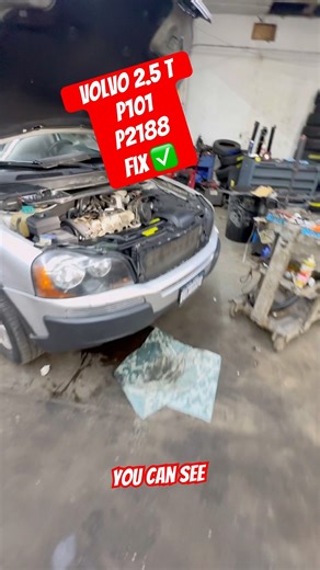 Volvo XC90 2.5 p0101 & p2188 fix #automobile #volvo #autorepair #mechanic #mechanicshop