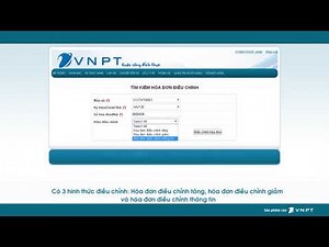 Hướng dẫn nghiệp vụ xử lý hóa đơn điện tử VNPT-Invoice Phần 7