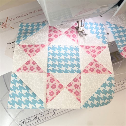 Ohio Star Quilt Block Pattern, Beginner Quilt Pattern, Star Block Pattern, PDF Quilt Pattern, Beginner Patchwork Block Pattern, - Etsy