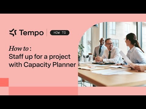 How to staff up for a project with Capacity Planner