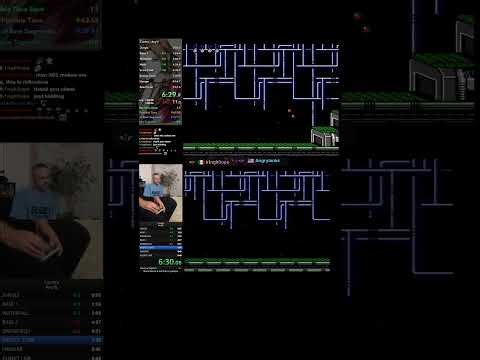 CONTRA Speedrun Top1 vs Top2