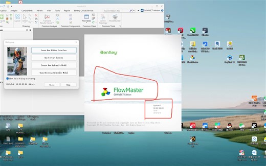 Bentley-FlowMaster CONNECT Edition V10 Update 2 v10 设计和分析压力管道---软件测试！