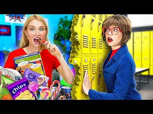 Awesome Hacks For Girls' Secret Room | Extreme Room Makeover! Amazing Decor Ideas by 123GO! SCHOOL