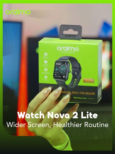 Unboxing the oraimo Nova 2 Lite Smartwatch Experience