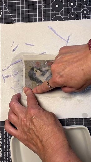 Inkjet printing image transfer on fabric #kleeblattcreations #art #imagetransfer