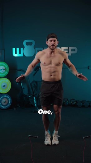 Learn the rhythm with this double under drill