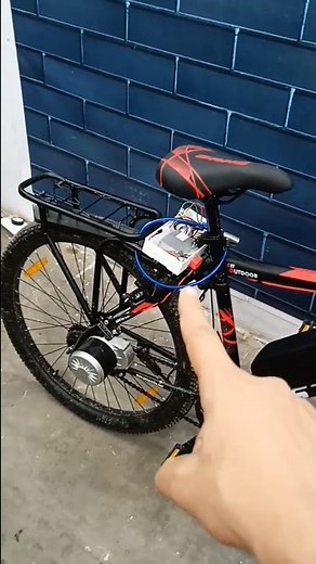 Convert Normal cycle into Electric cycle.