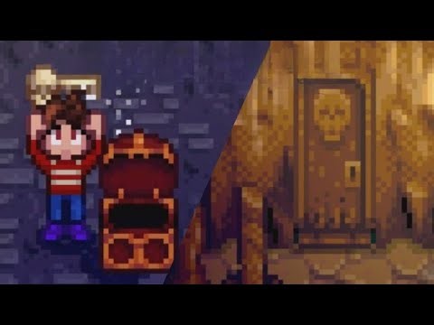 I RECEIVED THE SKULL KEY? - Stardew Valley - Part 10
