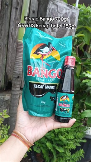 Kecap Bango 700gr GRATIS kecap botol 189gr #kecap #bango #kecapbango #kecapmanis #ramadanekstraseru