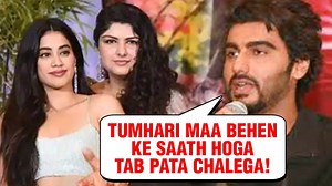 218K views · 45 shares | Arjun Kapoor Reacts On The Koffee With Karan Season 6 Episode Where Trollers Have Started Trolling #AnshulaKapoor For Not Being On Janhvi Kapoor's Side. Watch The Video To Know More! | Bollywood Now | Facebook