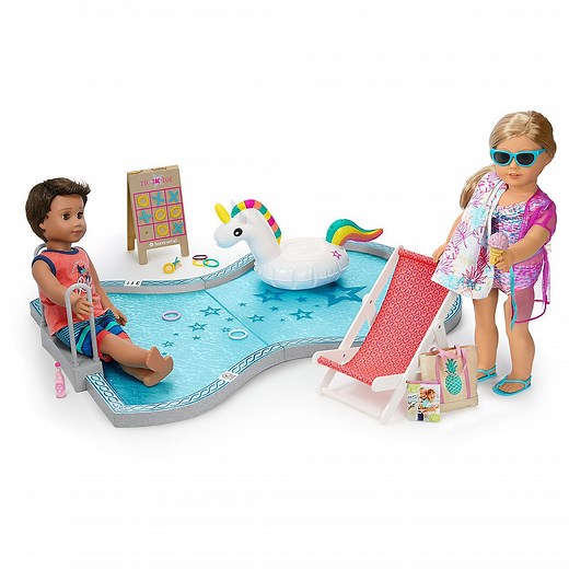 Can American Girl Dolls Go In The Pool or Get Wet?