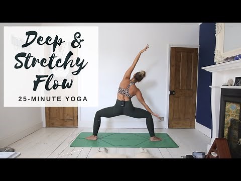 DEEP & STRETCHY FLOW | 25-Minute Yoga | CAT MEFFAN