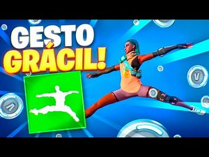 NUEVO GESTO TRANSVERSAL *GRÁCIL* EN LA TIENDA DE FORTNITE...
