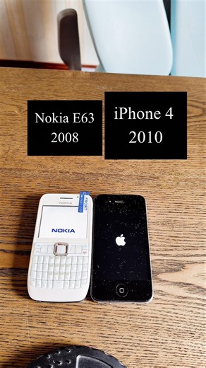 Nokia E63 vs iPhone 4 Boot Speed Test #shorts #tech #nokiatab #nokia