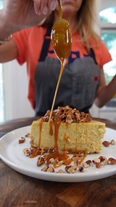 Shereen Pavlides on Instagram: "Perfect Pumpkin Cheesecake . . . #pumpkin #cheesecake #foodies #cookingwithshereen"