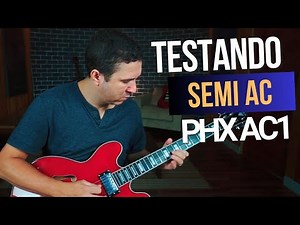 Guitarra Semiacústica PHX Eclipse Ac1 (Review)