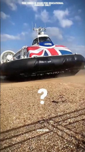 The Boat That Flies on Air! #science #shorts