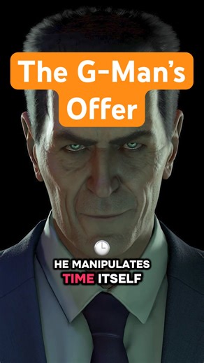 What Happens at the End of Half-Life 1? #halflife #theory #gman #gordonfreeman #shorts