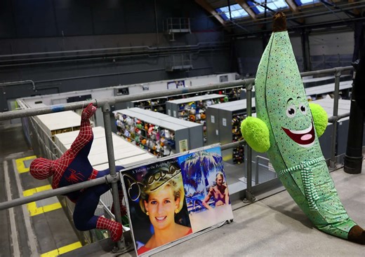 From mobile phones to cooked frogs, inside London's biggest lost property office