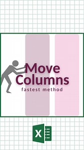 My co-worker learned how to move columns the fast way! ❤️ and follow for daily tips! 🗂️ Don’t forget to save this post for future reference! 👯‍♀️ Tag a friend who needs this tip! 🙋‍♀️ Kat makes learning Excel fun and easy! Join 17,000 students learning from her with the Miss Excel Courses! 💃 Click the 🔗 in our bio! 📊 Get 100 Templates for Conquering Excel! 📈 Click the 🔗 in our bio! 🎓 Join the MyExcelOnline Excel Academy to learn from 11 awesome Excel Courses! 🕺 Click the 🔗 in our bio!