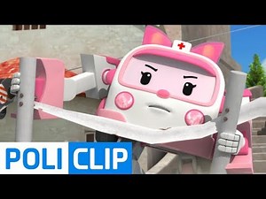 Amber's finish! | Robocar Poli Rescue Clips