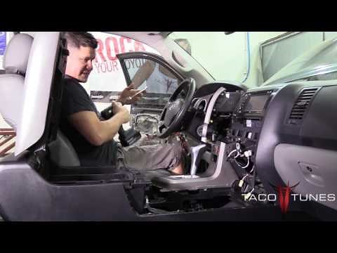 Toyota Tundra 2007- 2013 How to remove stock stereo head unit and install new amplifier