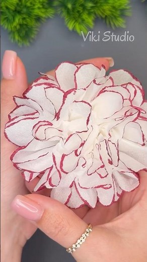 How to make Easy Tissue Paper Flowers DIY Paper Craft Tutorial #crafts #tutorials #foryou #diy